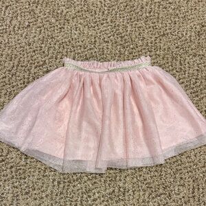 Cat & Jack Pink Glitter Skirt